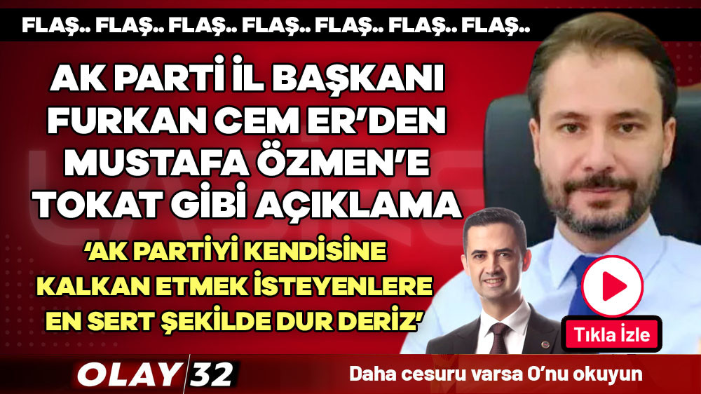 FURKAN CEM ER'DEN FLAŞ AÇIKLAMALAR